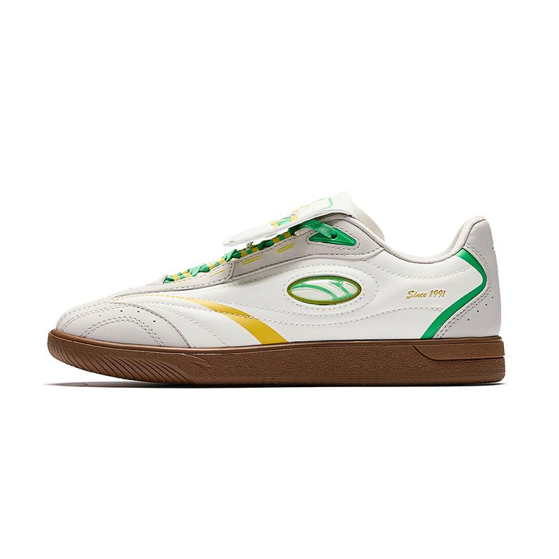 Anta Gai Gai Plus Low-Top Trendy Casual Sneakers Kids sneakers Ivory-White Light-Gray Power-Green 922638010-9 38.5