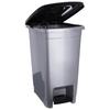 Plastic Waste Bin with Pedal Lid, Narrow, Capacity 10L