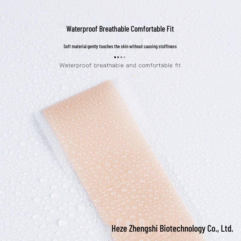Silicone Gel Skin Tone Scar Patch - Low-Allergenic Invisible Dressing
