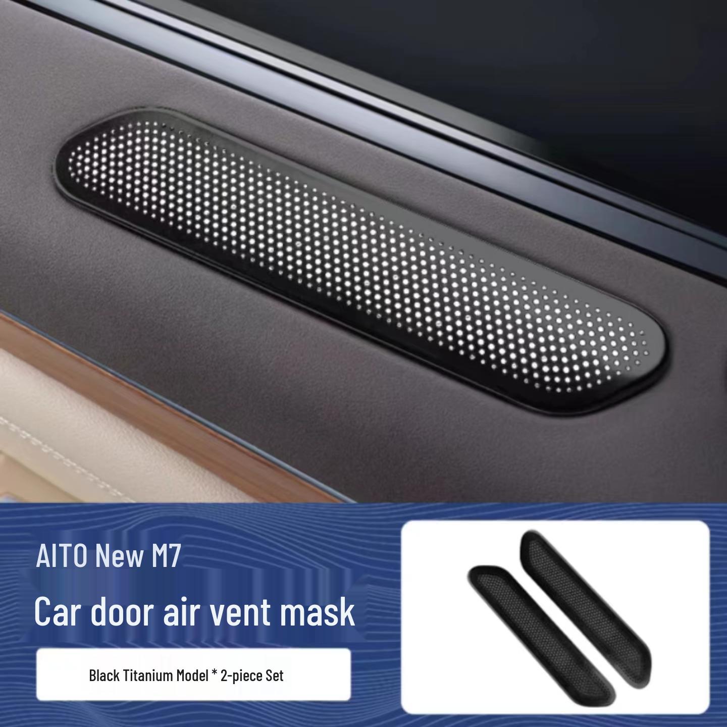Stainless Steel A/C Vent Cover for AITO M7 Refresh Edition Pro AITO M7
