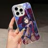 Game GI Mona Jelly Double layer White Mobile Phone Case for iPhone 17 16 15 14 13 12 11 Air Pro Max Plus Protective