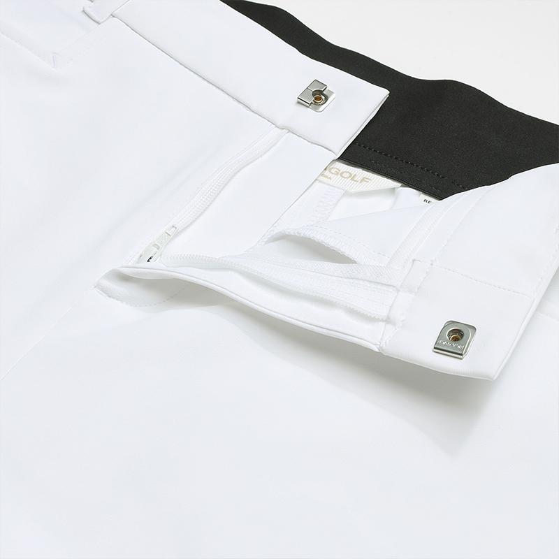 Fila Golf Series Casual Classic Simple Breathable Elastic Knit Sports Pants Women Bottoms Jade-White A11W545803FWT