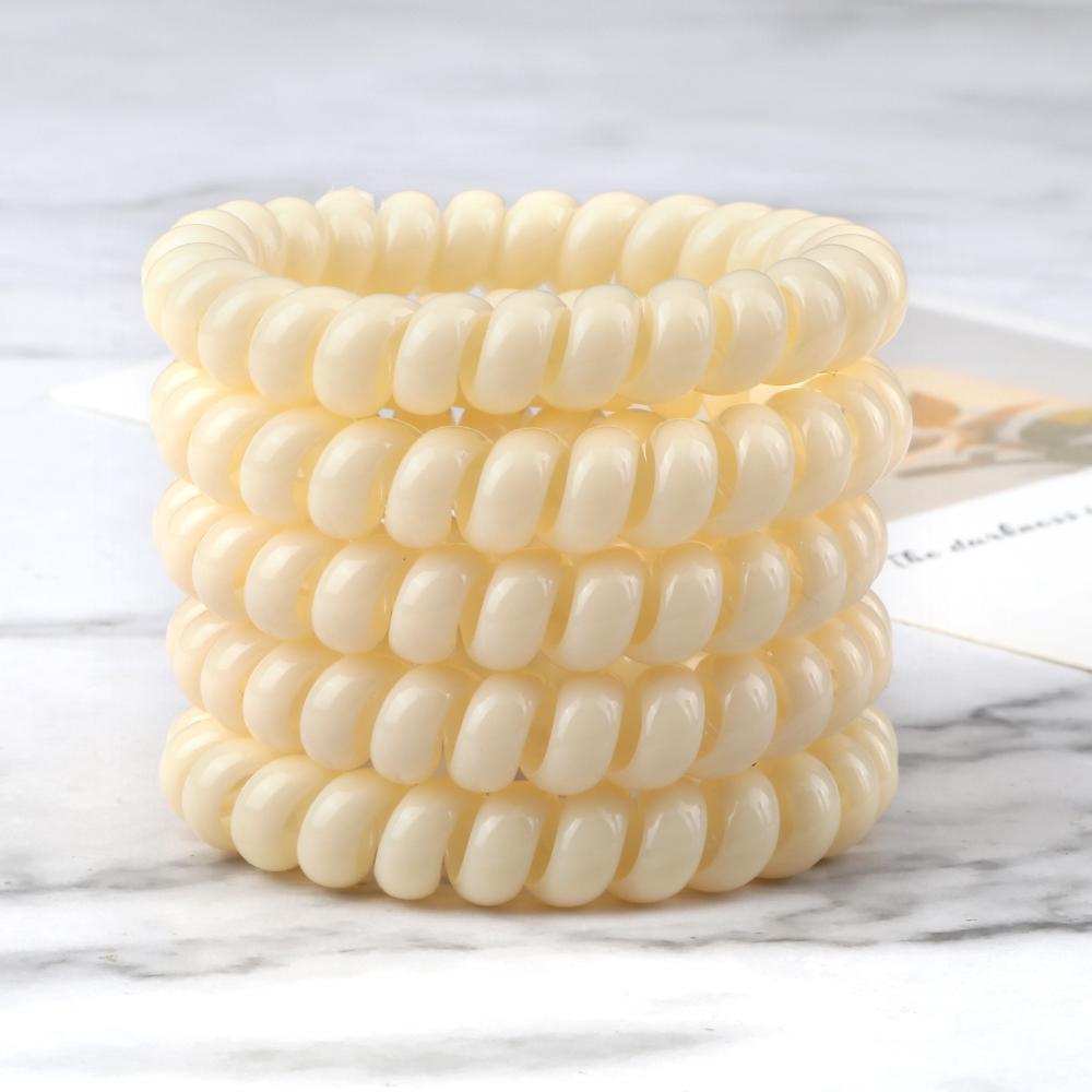 5 buc/set Elastic Culori Bomboane Fir de Telefon Simplu Benzi de Păr pentru Femei Coadă de Păr pentru Copii Fete Scrunchies Bandă de Păr Gumă Cadouri