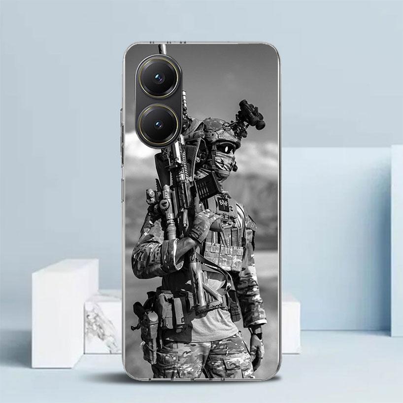 

Military Army Special Forces Soft Cover for Xiaomi Poco F7 Ultra X7 X6 X5 Pro M7 Phone Case Redmi 15 15C 13 13C 12 12C 10 10C Pr Redmi 13