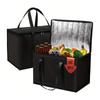 Waterproof Food Delivery Bag Extra Large Insulated Cooler Cool Bag Insulated Grocery Bags  Fruit