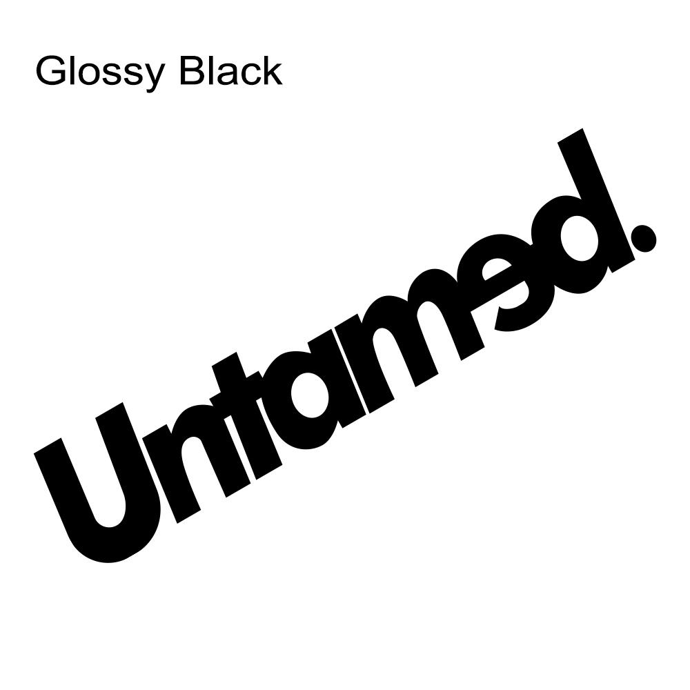 Car Stickers Untamed Auto Front Rear Windshields Vinyl Film Waterproof Vehicles PVC Stickers Exterior Car Accessories Decoration