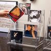 3/5-layer CD Rack, Album Display Rack, Transparent Storage Rack for Records,  and Tapes, Multifunctional Counter Display Rack