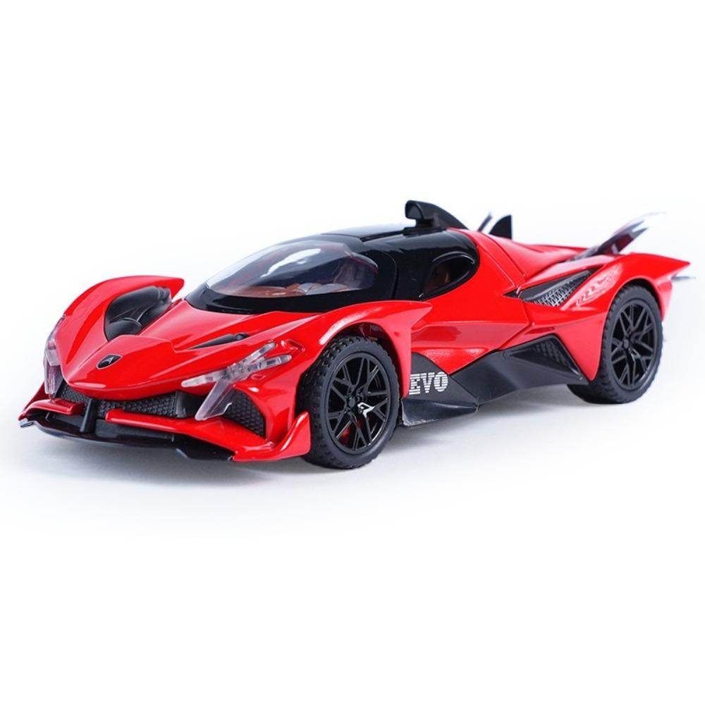 1/32 Scale Apollo EVO Alloy Toy Model - Futuristic Design, Sound & Light Effects, Spring Action - Ideal for Kids' Play