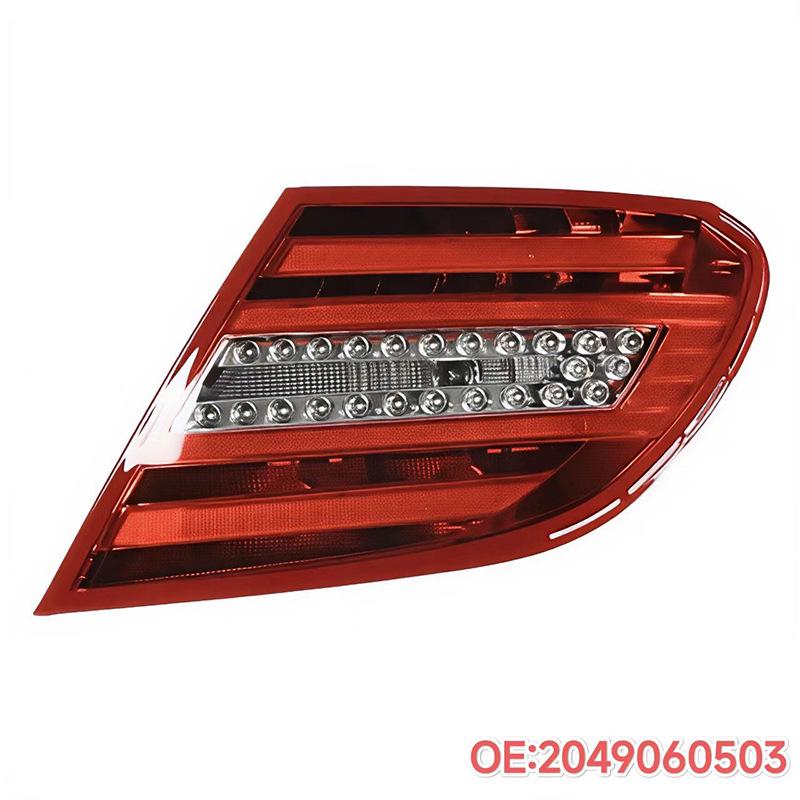 Compatible with Mercedes-Benz C-Class 07-15 W204 Rear Tail Brake Light 2049060203 2049060503