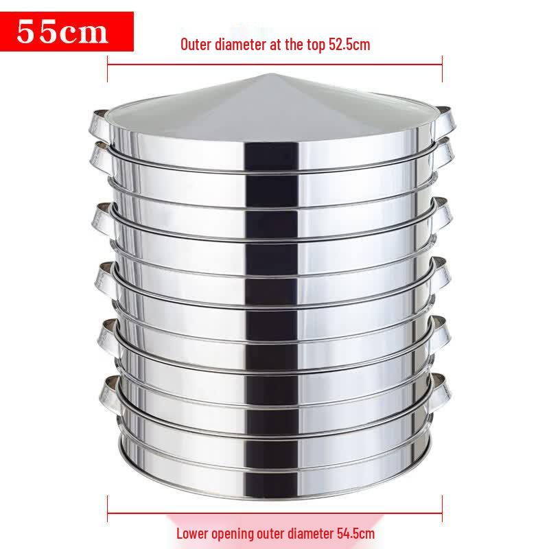 Large Stainless Steel 5-Tier Steamer