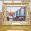 1:12 Dollhouse Miniature Frame Oil Painting Diy Doll House Accessories Decor