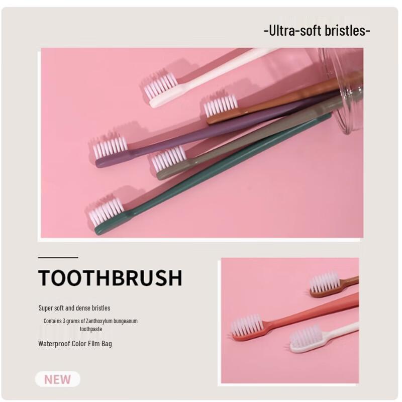 Προνομιακό Συσκευασμένο Οδοντιατρικό Σετ Ξενοδοχείου με Μαλακή Οδοντόβουρτσα