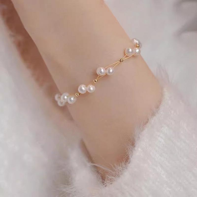 Aurora Pearl Cubic Zirconia Bracelet: Women s Exquisite Niche Luxury 2025 Style
