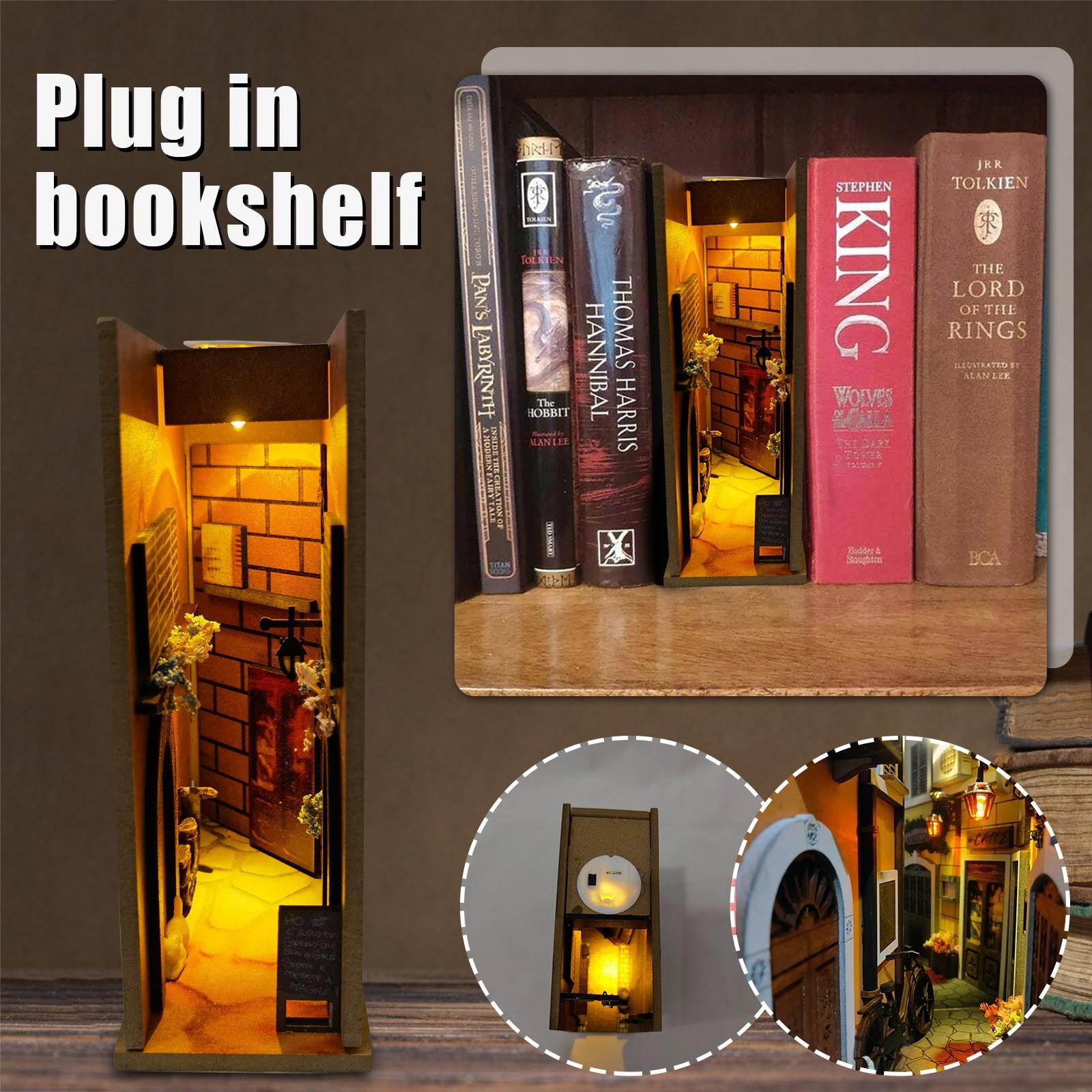 

Плагін для книжкової полиці Прикраса Miss The Book Holder Кабінет Старовинна вулиця Пляж Прикраса нічного життя