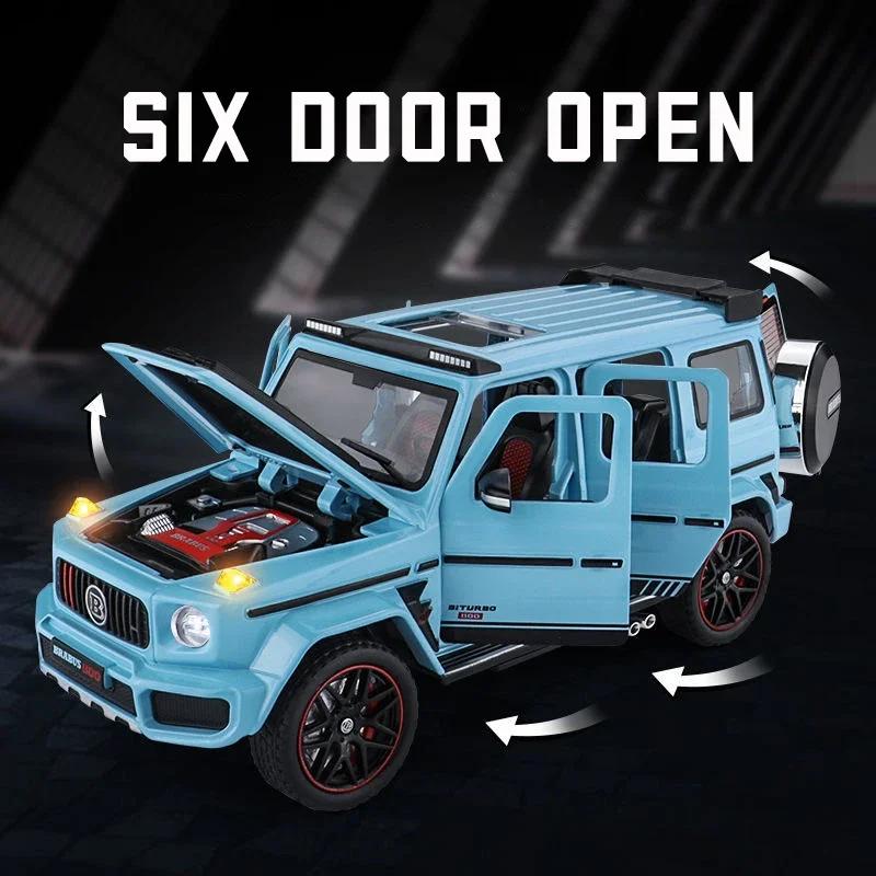 1:24 G800 High Simulation Diecast Metal Alloy Model car Sound Light Pull Back Collection Kids Toy Gift