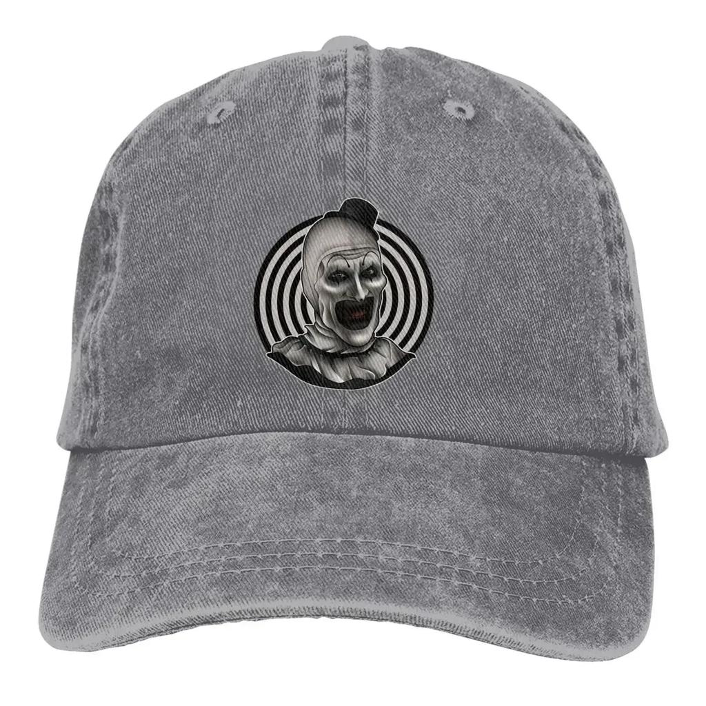 Art The Clown Classic Baseball Caps Peaked Cap Terrifier Horror Films Sun Shade Hats For Men