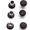 6 Pack Swap Magnetic Thumbstick Set Replacement for Xbox One Elite Controller Analog Sticks Black