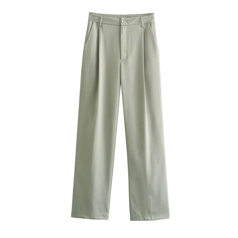 Spring New Fashion Tooling Style Short Jacket 67064071 Elegant High Waist Casual Trousers