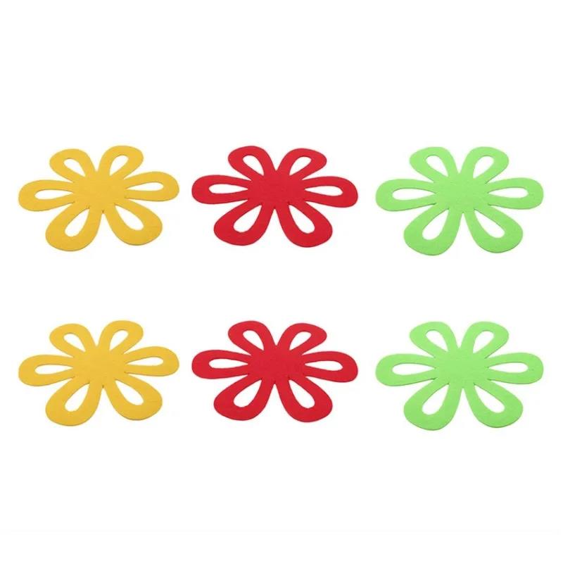 Easter Supplies Easter Butterfly Pot Mats Placemats Coasters Evelots Felt Pan & Dish Protectors