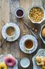 CUP WITH SAUCER FOR COFFEE AND TEA 250 ml CERAMIC MRS. FLOWER
