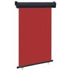 VidaXL Balcony Side Awning 120x250 Cm Red