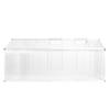 VidaXL Serre Aluminium 421x190x195 cm Serre de Jardin Légume Plante Jardinage 45217