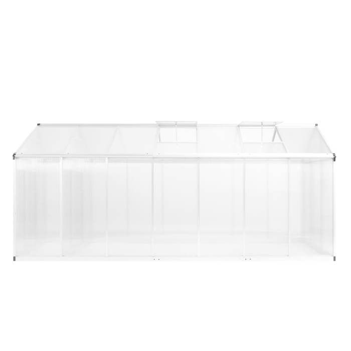 VidaXL Greenhouse Aluminium 421x190x195 Cm Garden Greenhouse Vegetable Plant Gardening 45217