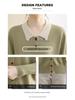 2025 Women's Plus Size Knit Top - Spring/Autumn Woolen Sweater for Middle-Aged & Elderly