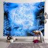 Inverno Fiocco di Neve Motivo Ghiaccio Decorazione da Parete Arazzo Arte da Parete Arazzo Personalità Soggiorno Camera da Letto Stanza Decorazione Casa