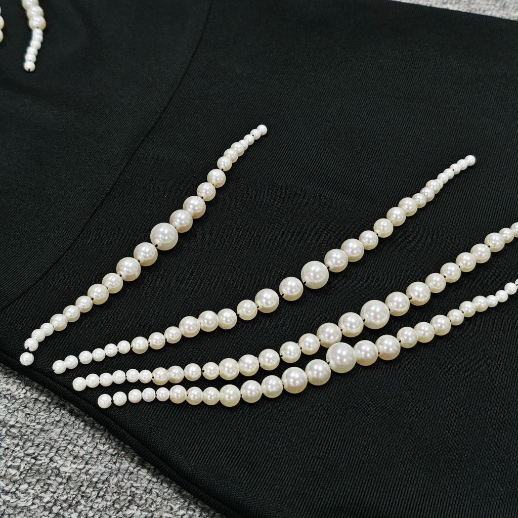 Kadınlar İçin Zarif Straplez Taşlı Yırtmaçlı Abiye Elbise