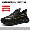 Men's Steel Toe Work Shoes: Anti-Smash, Anti-Puncture, Comfortable, Long-Lasting Wear