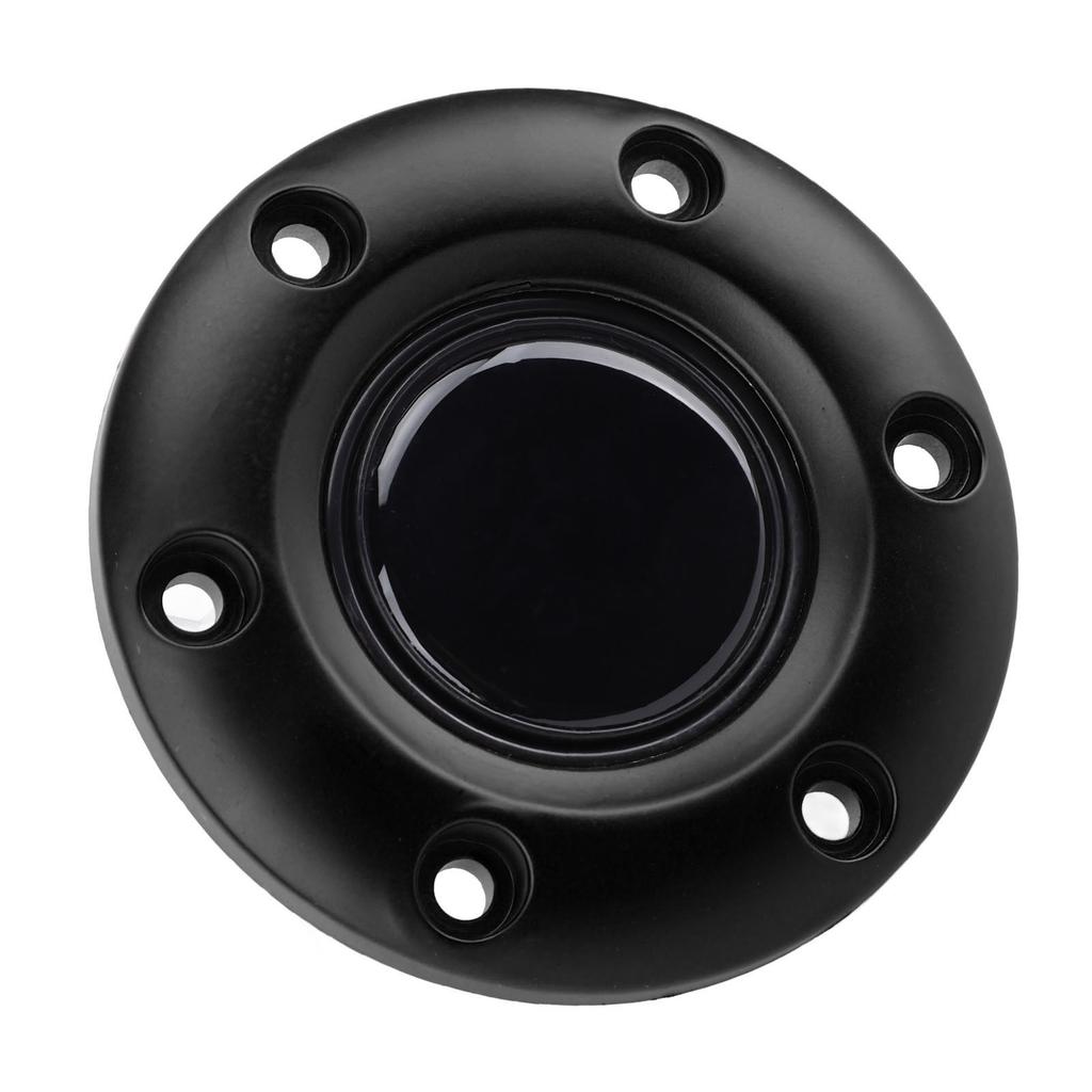 Car Steering Wheel Center Cap Interior Steering Wheel Horn Button Switch for 6 Hole Steering Wheel