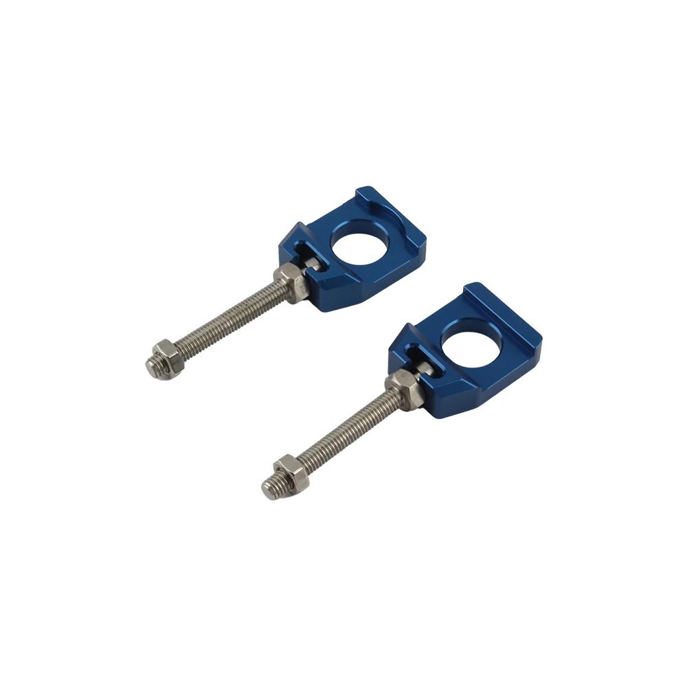 for Surron Ultra Bee Parts Axle Block Chain Regulator Adjuster Bolt Aluminum Alloy Motocross Modified Electric Bike Enduro синий