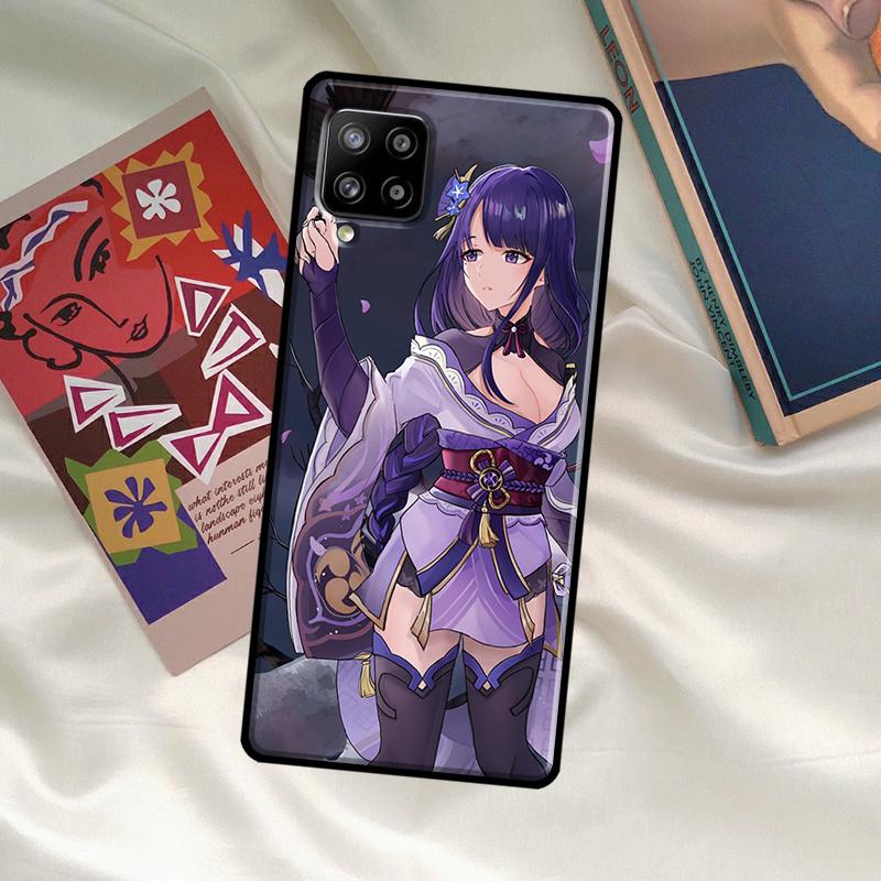 Genshin Impact Raiden Shogun Baal Case For Samsung Galaxy A06 A16 A56 A36 A26 A54 A34 A14 A52 A32 A12 A13 A33 A53 A15 A35 A55