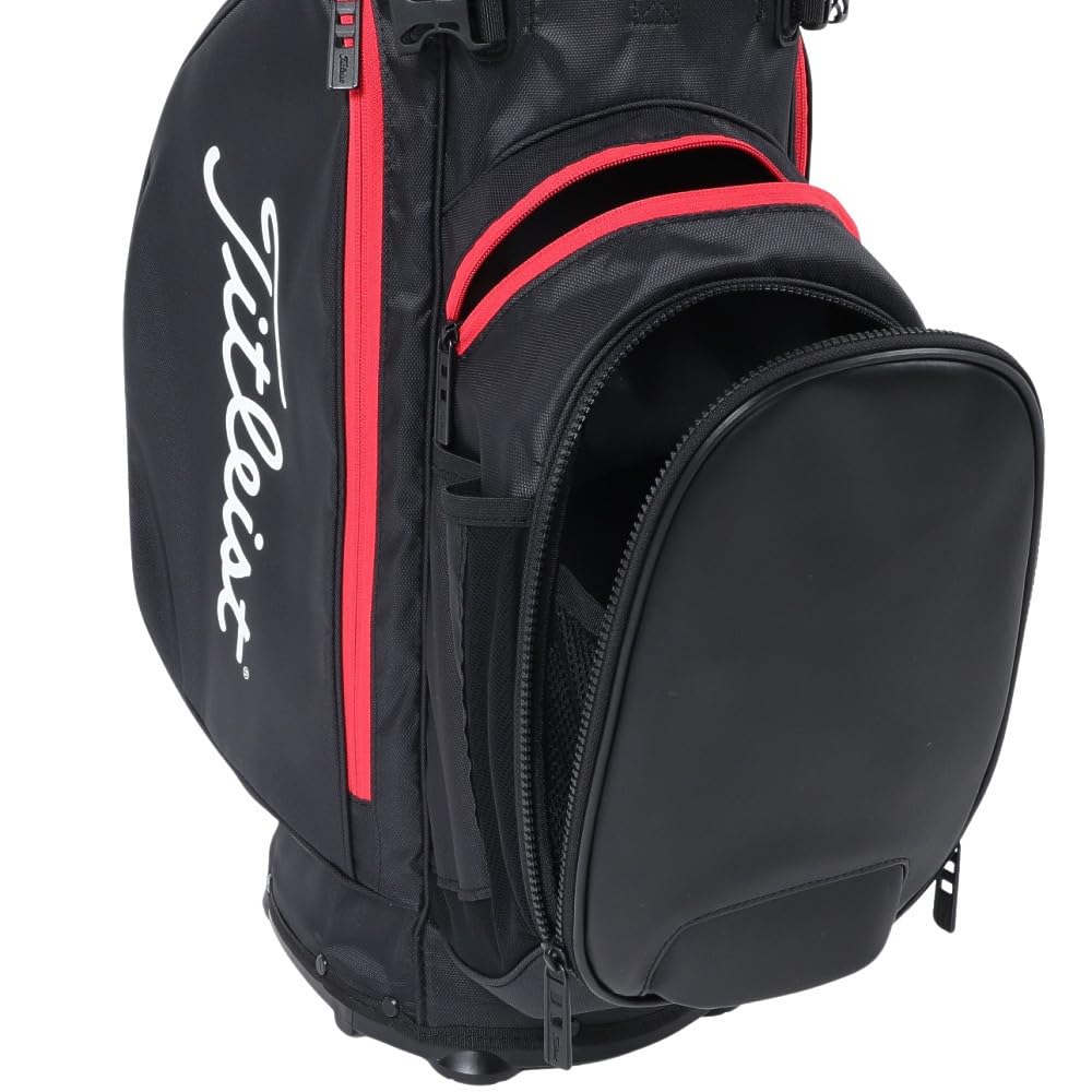 Titleist Hybrid 5 Stand Bag (TB21SX6-006) in Black/Black/Red (BKBKRD)