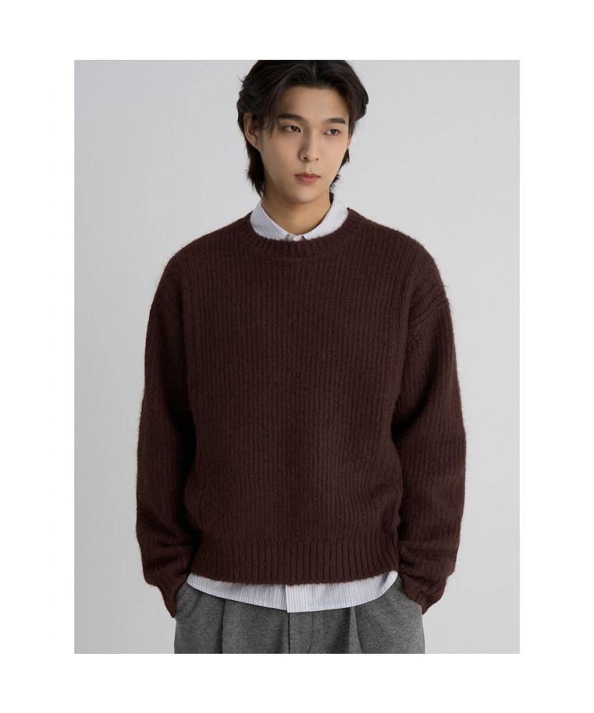 8 Seconds Tissue Transformation Round Pullover Brown