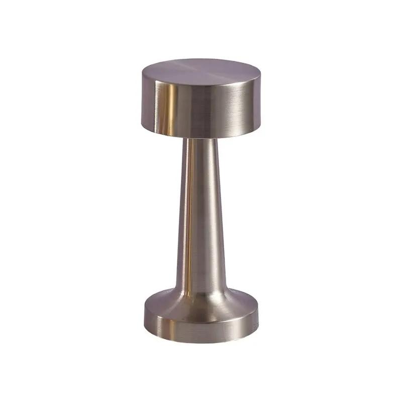 Retro LED Table Light Touch Sensor Rechargeable 3 Color Adjustable Desk Lamp Bedside Creative Ambient Light Bar Hotel