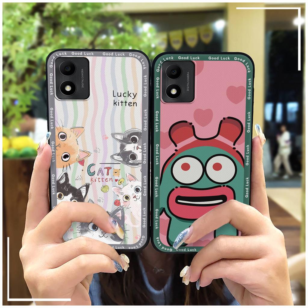 Graffiti TPU Phone Case For TCL 305i/5164D Anti-knock Waterproof Shockproof Protective Cartoon Durable Back Cover Cute