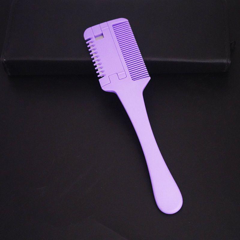 Barber Shop Plastic Thinning Comb for Wispy Bangs and Hair Styling