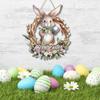 Oster-Türdekoration Osterhase Hängendes Ornament für Zuhause Frohe Ostern Türhänger Anhänger Osterdekoration