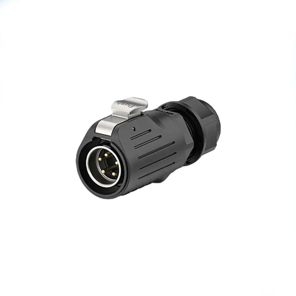 EW-LP20 Waterproof M20 Power Aviation Connector 2 3 4 5 7 9 12 Pin Plug Socket Panel Adapter Industry Signal Rransceiver Radio