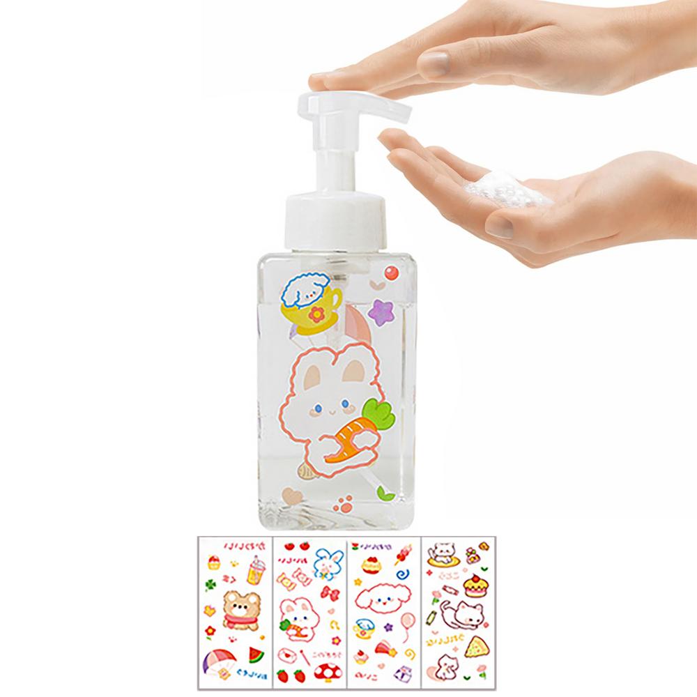 Schaumseifenspender Leere Pumpflaschen Badezimmer Händedesinfektionsmittel Shampoo Duschgel Lotion Nachfüllbarer Behälter Schaumbildung