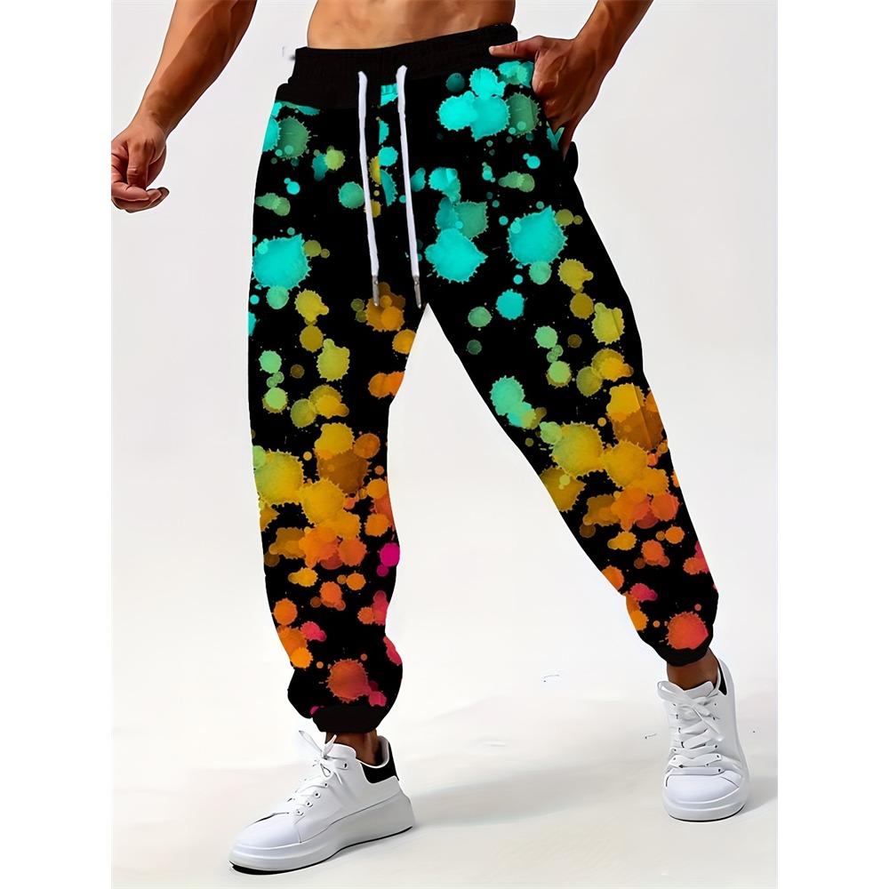 2025 New Men's Casual Sports Pants 3D Texture Design Fashionable Sports Style Comfortable And Soft Drawstring Casual Pants