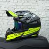 Full Face Mountain Bike Helmet Adults Teens Off-Road Dirt Cycling Safety Gear With Ventilation