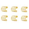 ABWR-Gold Napkin Rings Set Of 30, Hollow Napkin Ring Holder For Wedding Christmas Family Gathering Table Decoration