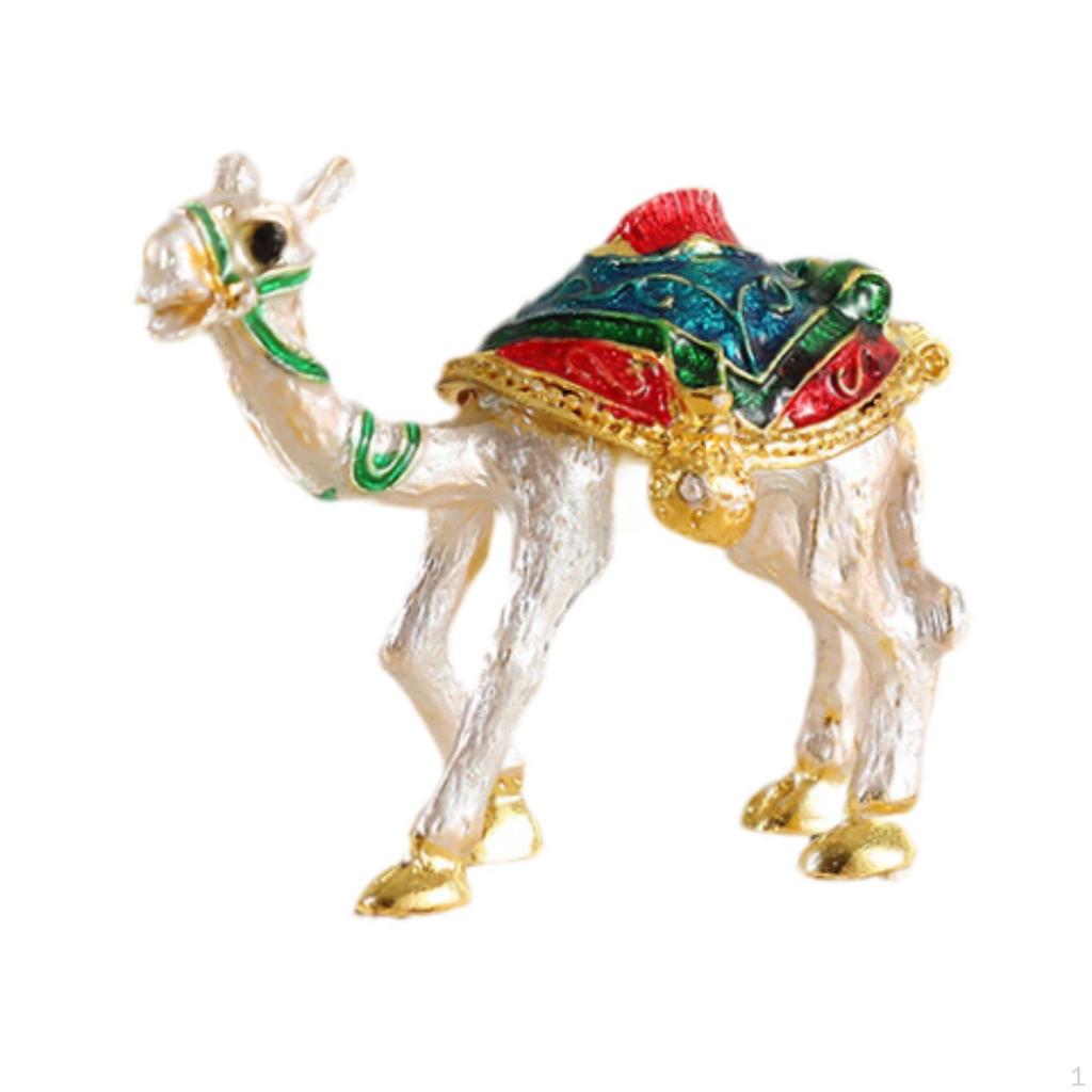 Figurine Animal Trinket Jewelry Box Crafts Collectible Tiny for Women and Girls Organizer