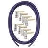 Providence P203 Solderless Patch Cable, 2m, with 8 L-shaped Plugs (Cable and Plug Set)