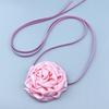 Vintage Floral Choker Necklace Accessory Chic Gothic Flower Choker Necklace Edgy Neckband for Fashion forward Individual