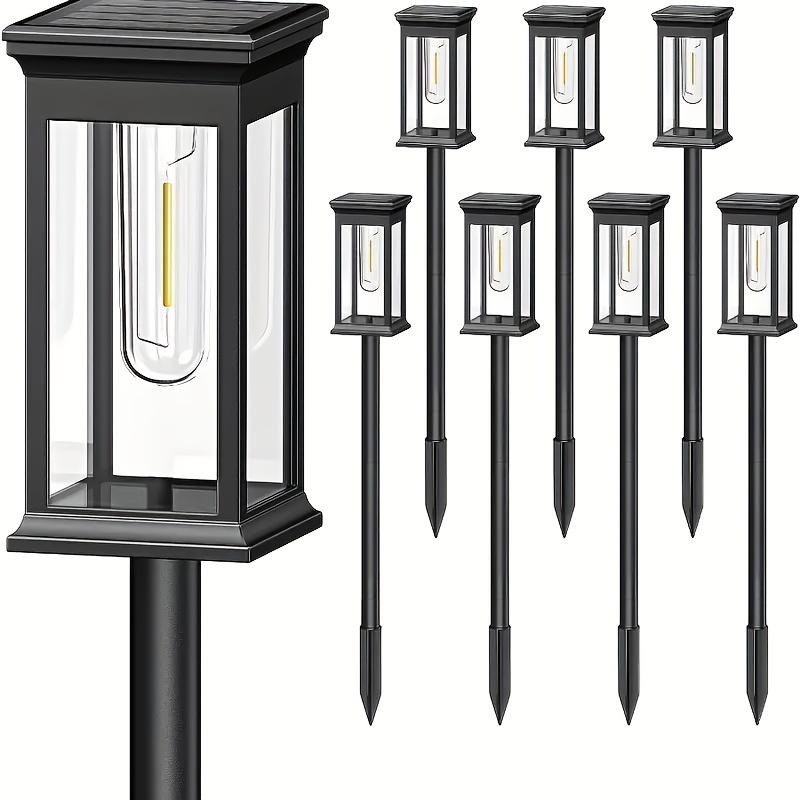 Solar Tungsten Lawn Lamp,LED Outdoor Ambient Lighting, Suitable for Courtyard, Garden, Villa, Driveway, and Festive Party Atmosphere Decoration