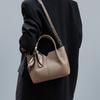 Genuine Leather Crossbody Tote Bag Women Large Capacity Minimalist Urban Style Soft Full-Grain Cowhide Magnetic